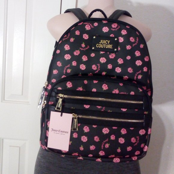 Juicy Couture Women’s Black Disty Rose Neon Lights - Picture 4 of 4